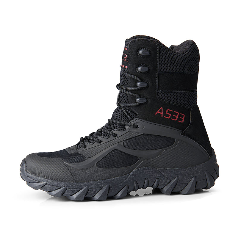 Army Combo Tactical Shoes Side Zip Military Boots | 6671