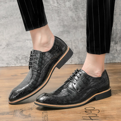 Men's Casual Wedding Boots Formal Lace Up Brogue Shoes | 681-29