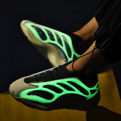 Men Luminous Shoes Sports Trainers Sneakers-700V3