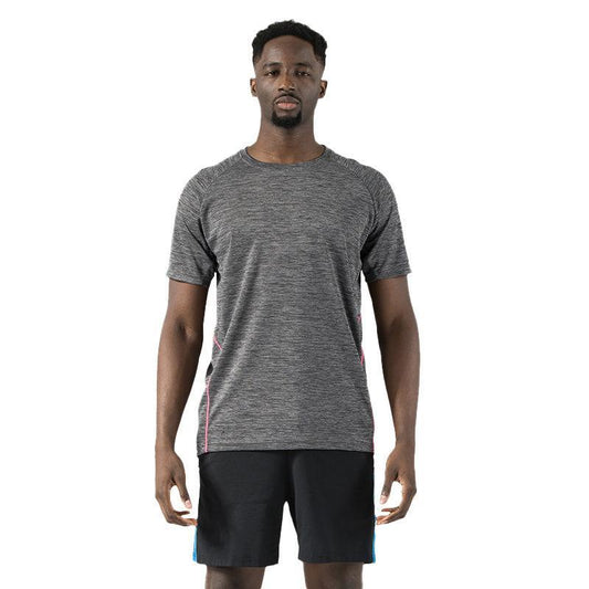 Men’s Active Cotton Crew Neck T Shirts | Athletic Running Gym Workout Tee Tops | 83425
