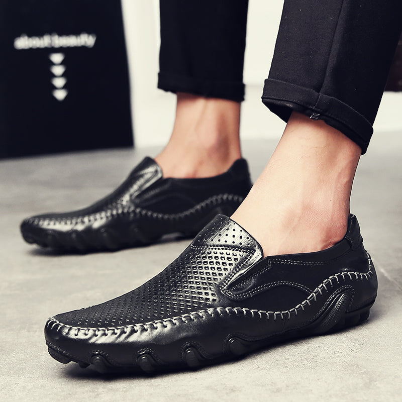 Men's Summer Style Mesh Flats Loafer Creepers Casual Shoes | K626