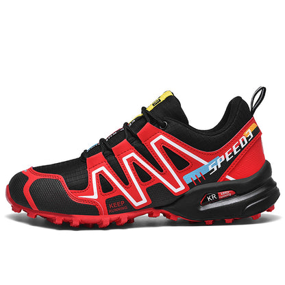Men's Lightweight Trail Running Shoes Outdoor Breathable Hiking Shoes | 9-2