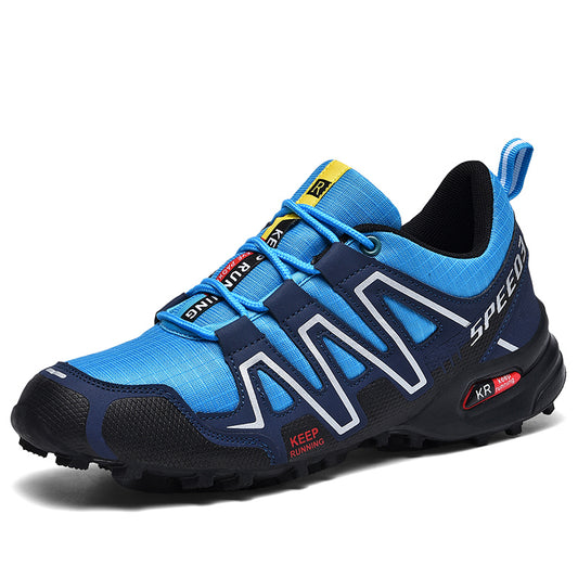 Men's Lightweight Trail Running Shoes Outdoor Breathable Hiking Shoes | 9-2
