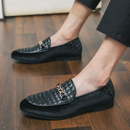Men's Leather Stylish Loafers Leather Shoes For Men | 8130
