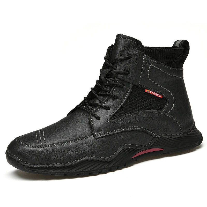 Bottines pour hommes cousues à la main - 9659