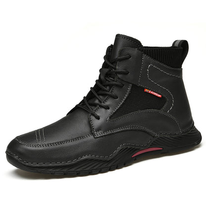 Bottines pour hommes cousues à la main - 9659
