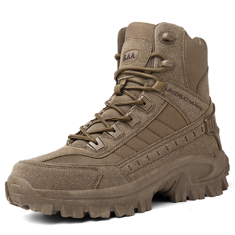 Military Tactical Special Force Boots Leather Army Outdoor Men Shoes | B21