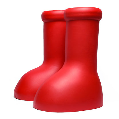 Unisex Designer Mschf Rep Rubber Big Red Boots | ZL159