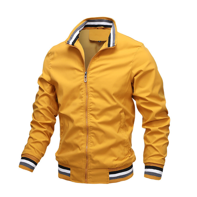 Bomber Jacket Lightweight Windbreaker Active Men Coat | B10