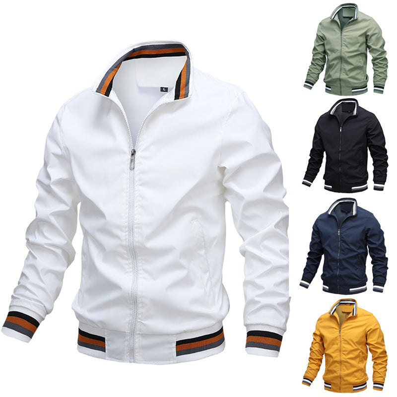 Bomber Jacket Lightweight Windbreaker Active Men Coat | B10