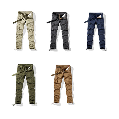 Army Green Men's Casual Active Military Cargo Pants Trousers with 6 Pocket| 1207