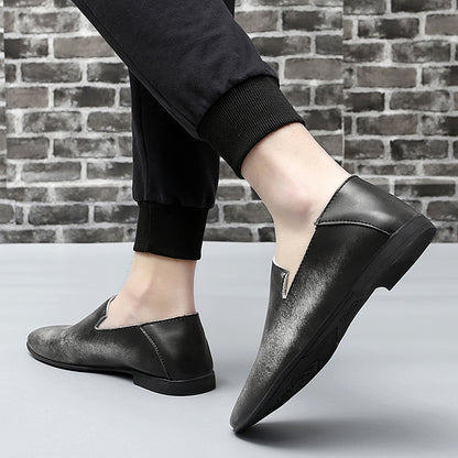 Men's Soft Comfort Breathable Moccasins Loafers Slip On Shoes | 2202