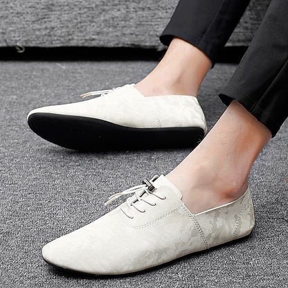 Men's Business Casual Party Formal Pointy Toe Flat Shoes | 2028