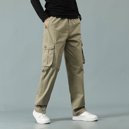Pantaloni cargo da uomo casual con coulisse, sportivi, da jogging, da esterno | 8588