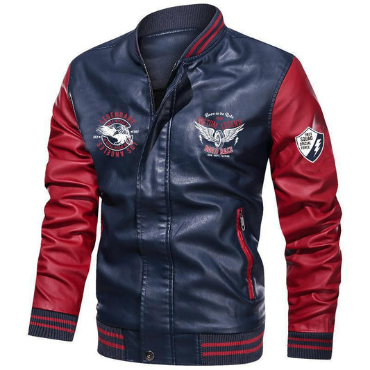Mens Baseball Bomber Jacket Vintage Sweatshirt Casual Unisex Streetwear Coats |7011-A