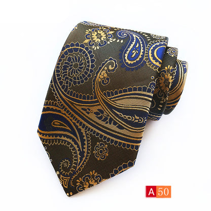 Men's Necktie Paisley Floral Silk Ties for Formal Business Party  | A039