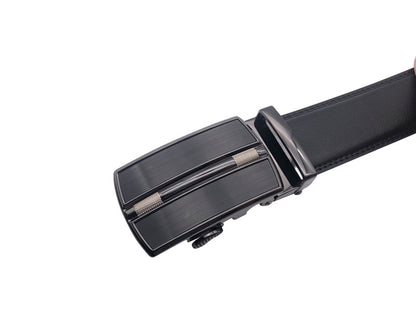 Men's Comfort Genuine Leather Ratchet Dress Belt with Automatic Click Buckle |