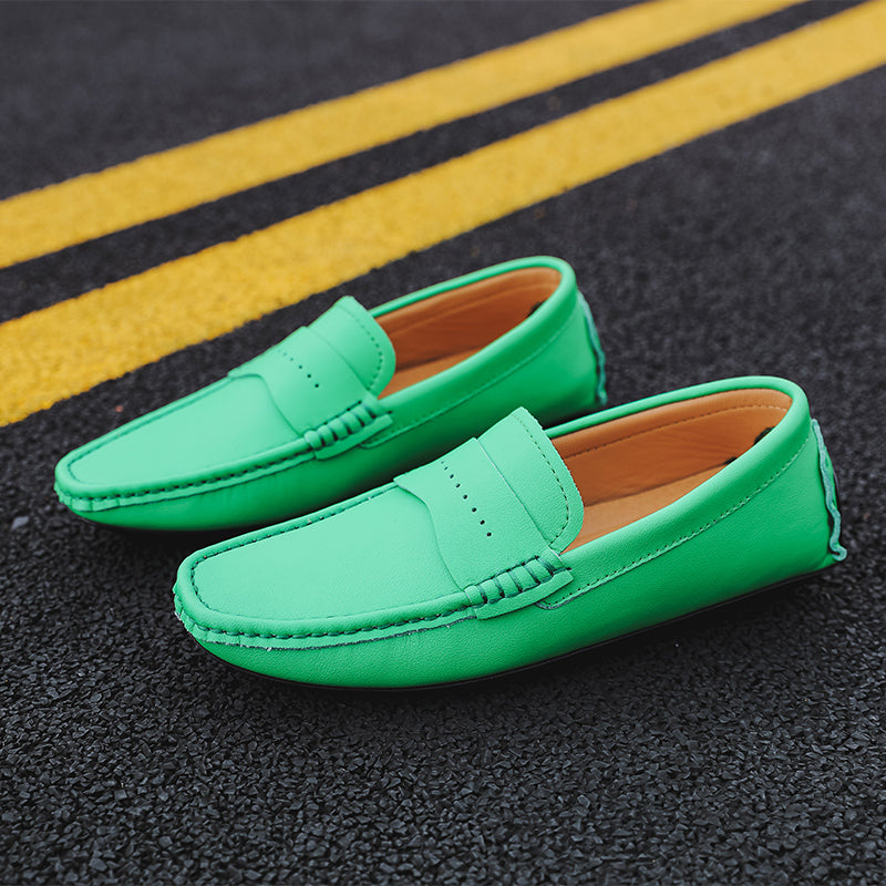 Men's Casual Loafers Moccasins Soft Breathable Slip on Shoes | 2268