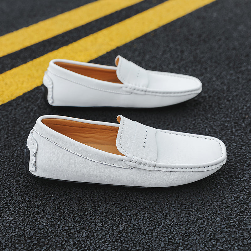 Men's Casual Loafers Moccasins Soft Breathable Slip on Shoes | 2268